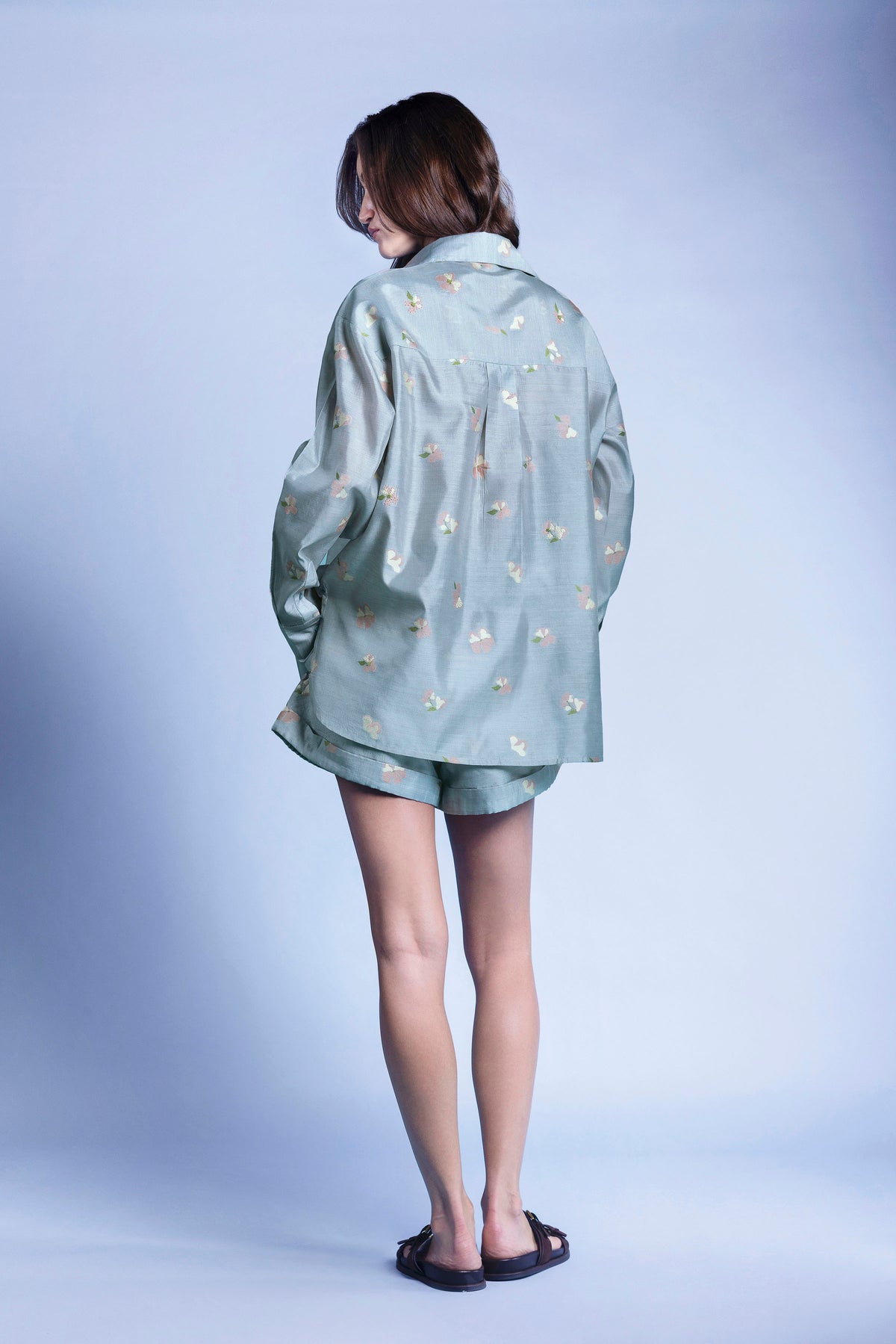BLUE HOUR SILK SHORTS