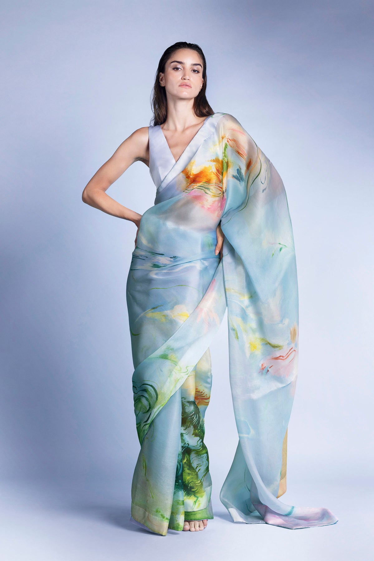 SEA OF DREAMS SAREE