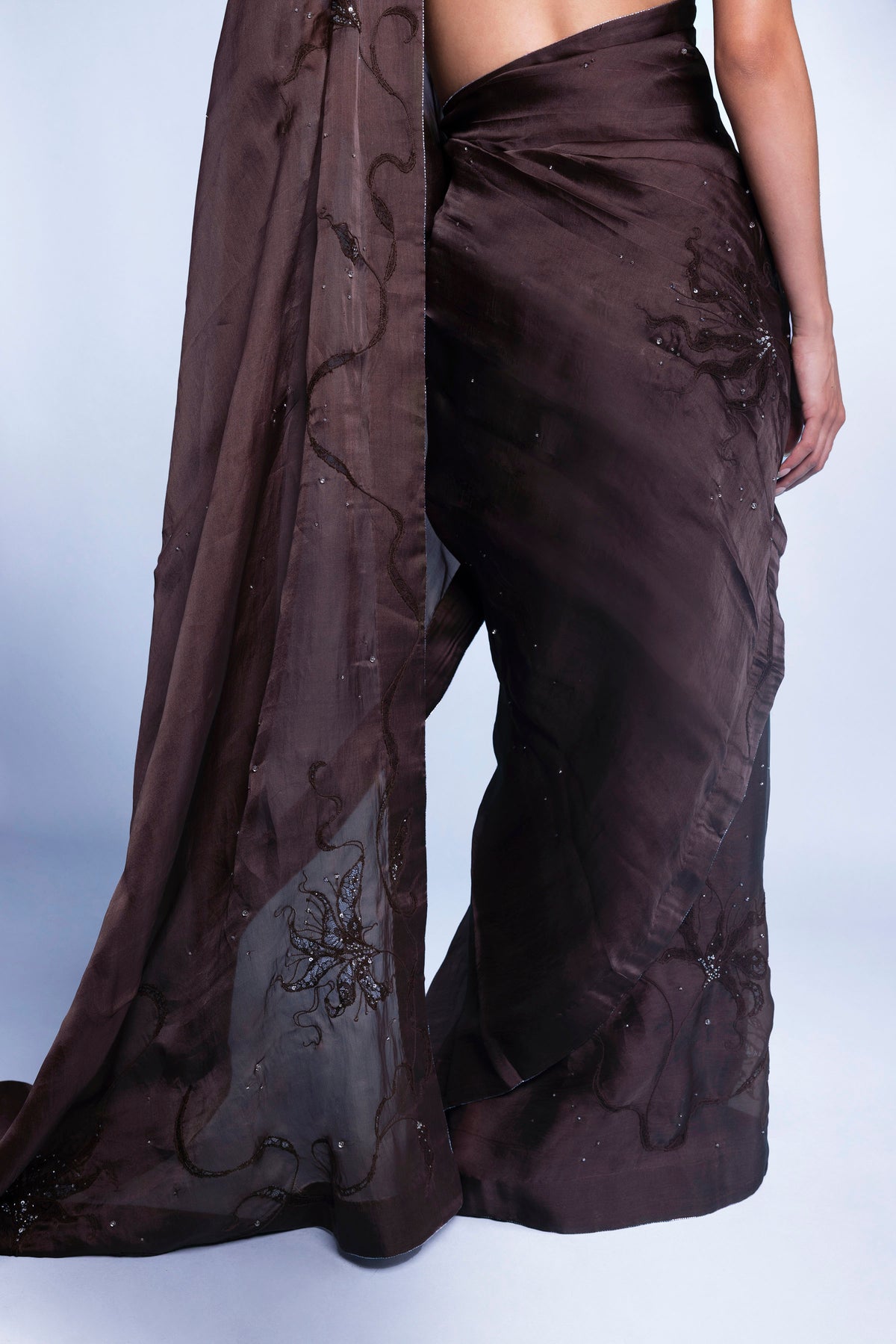 DRAPED TWILIGHT SAREE