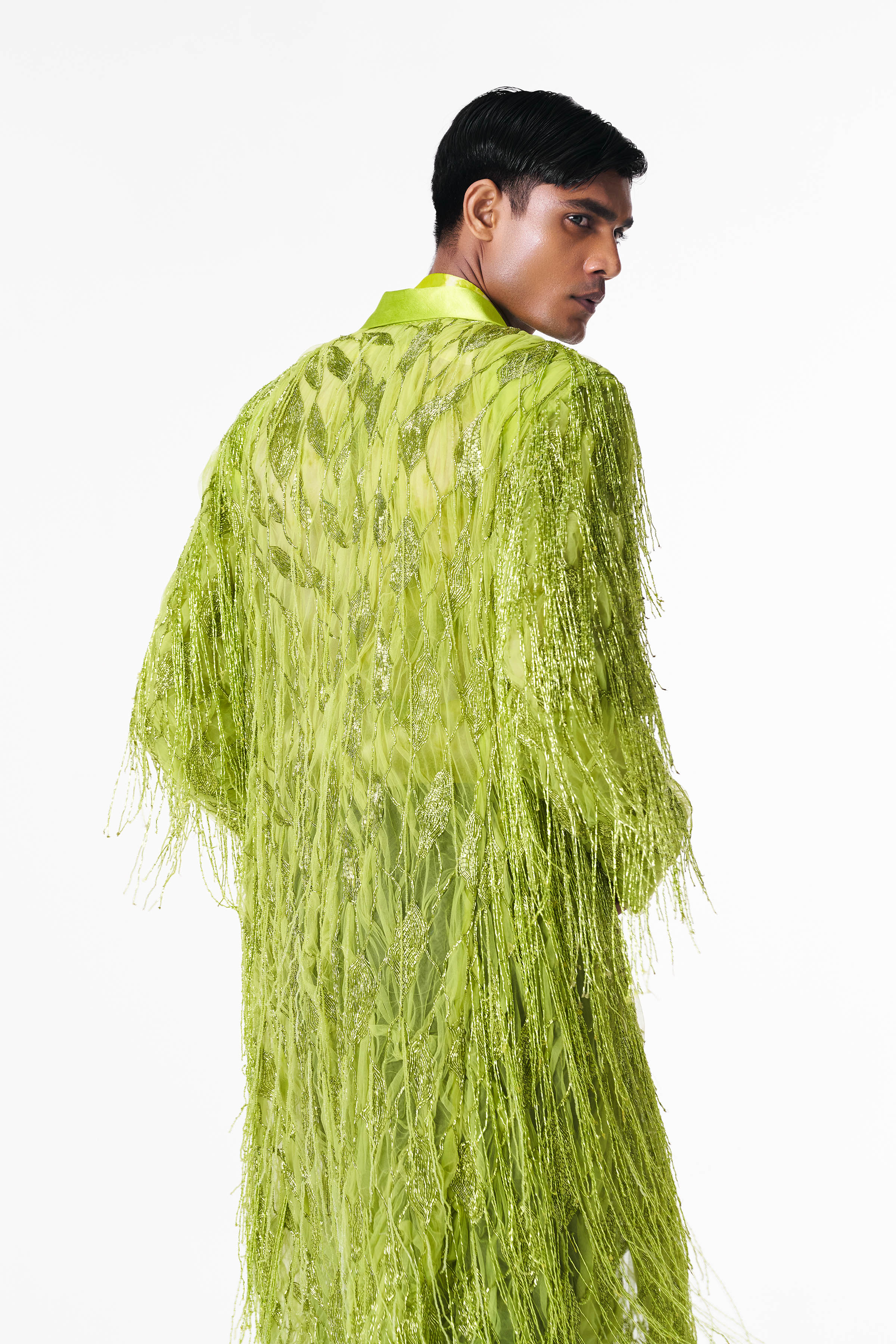 Chartreuse Maximalist Jacket