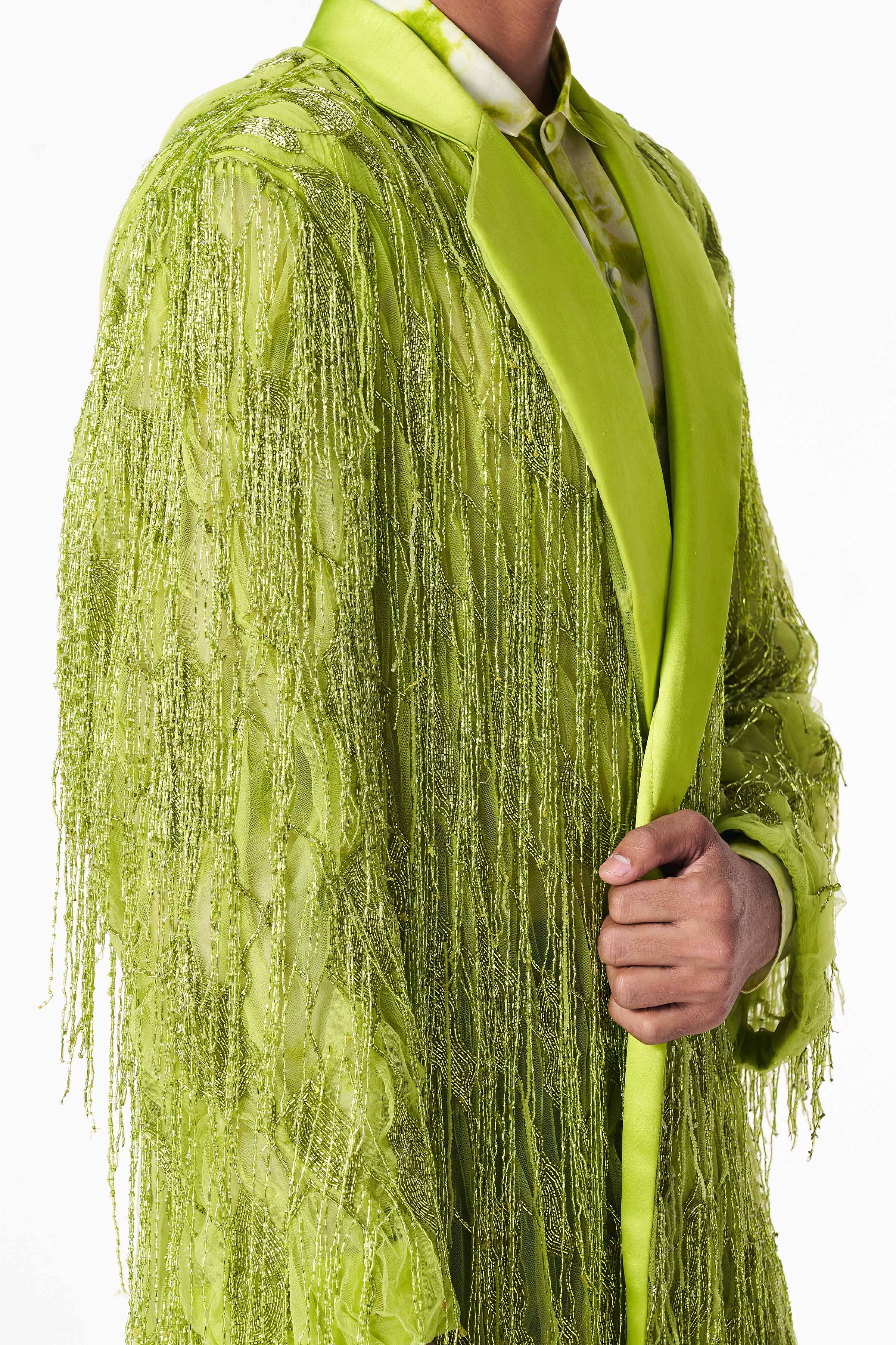 Chartreuse Maximalist Jacket