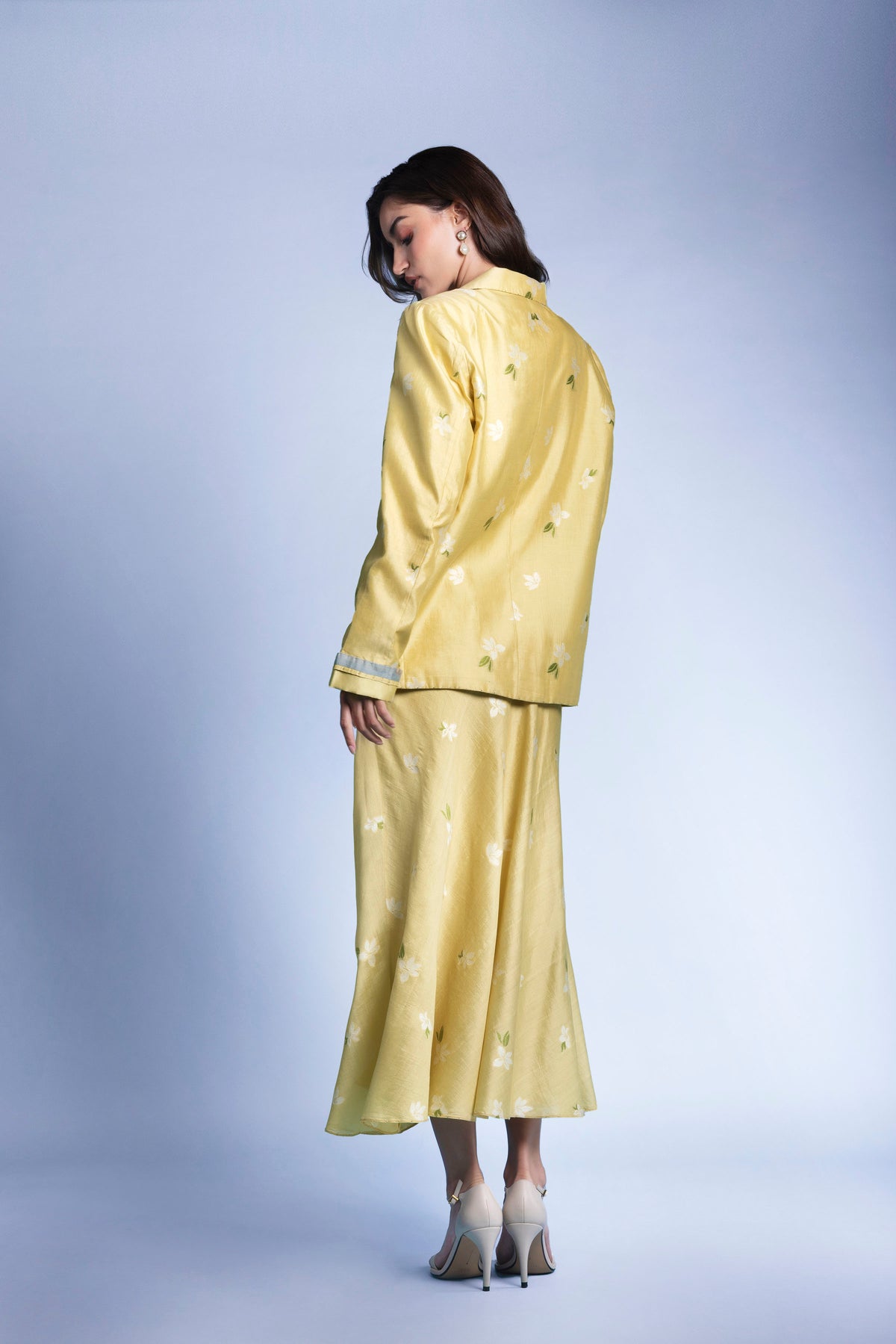 GOLDEN HOUR SILK SKIRT