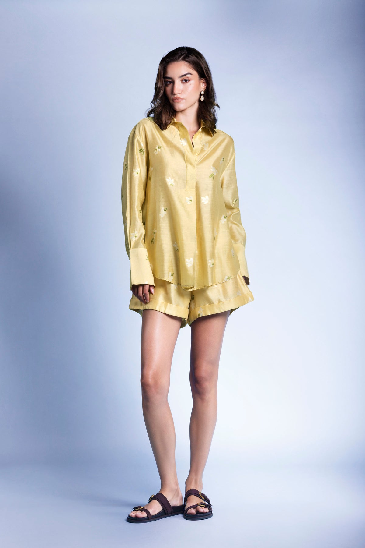 GOLDEN HOUR SILK SHIRT