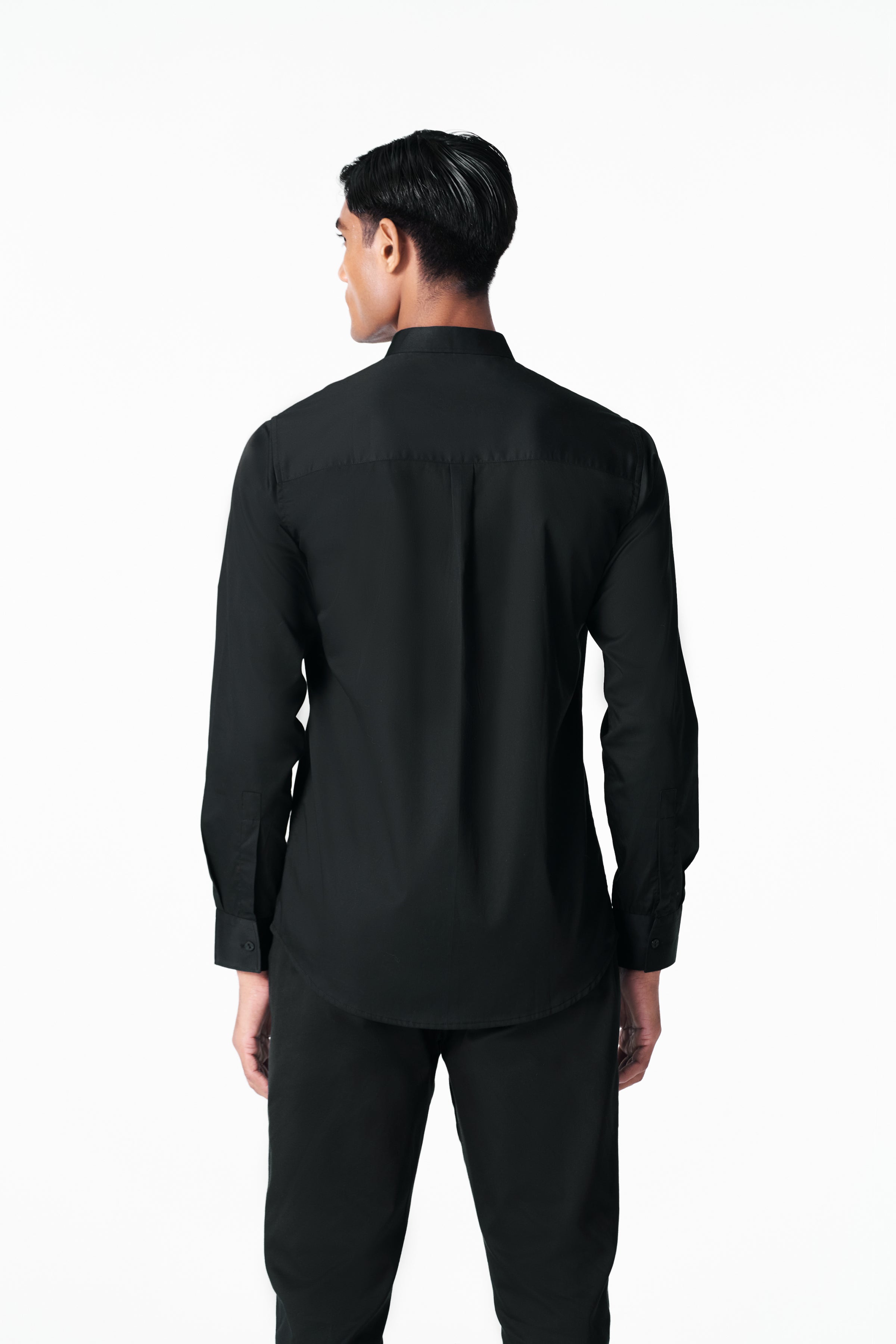 Black Illusion Pocket Shirt