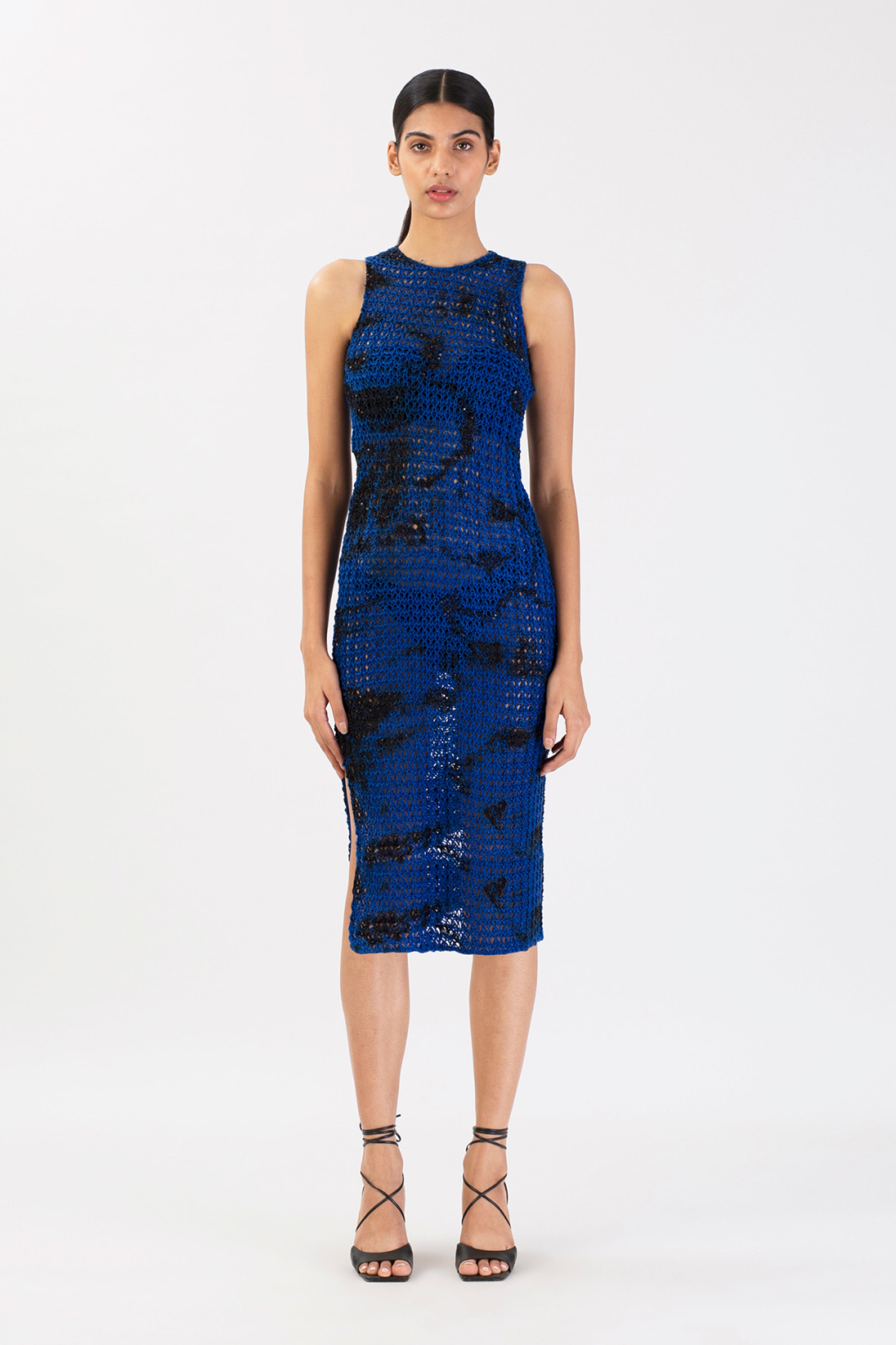 Midnight Mirage Contour Dress