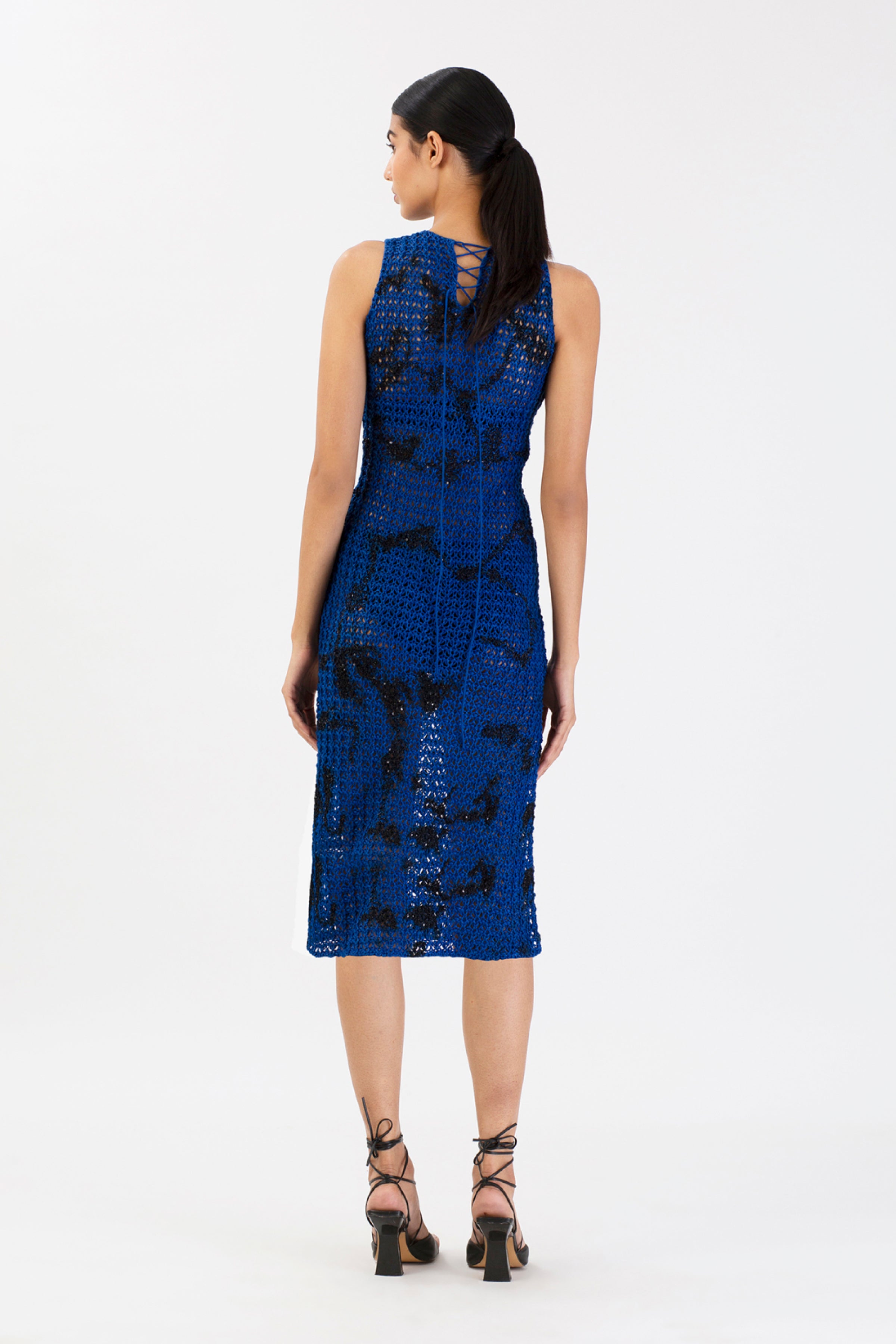 Midnight Mirage Contour Dress