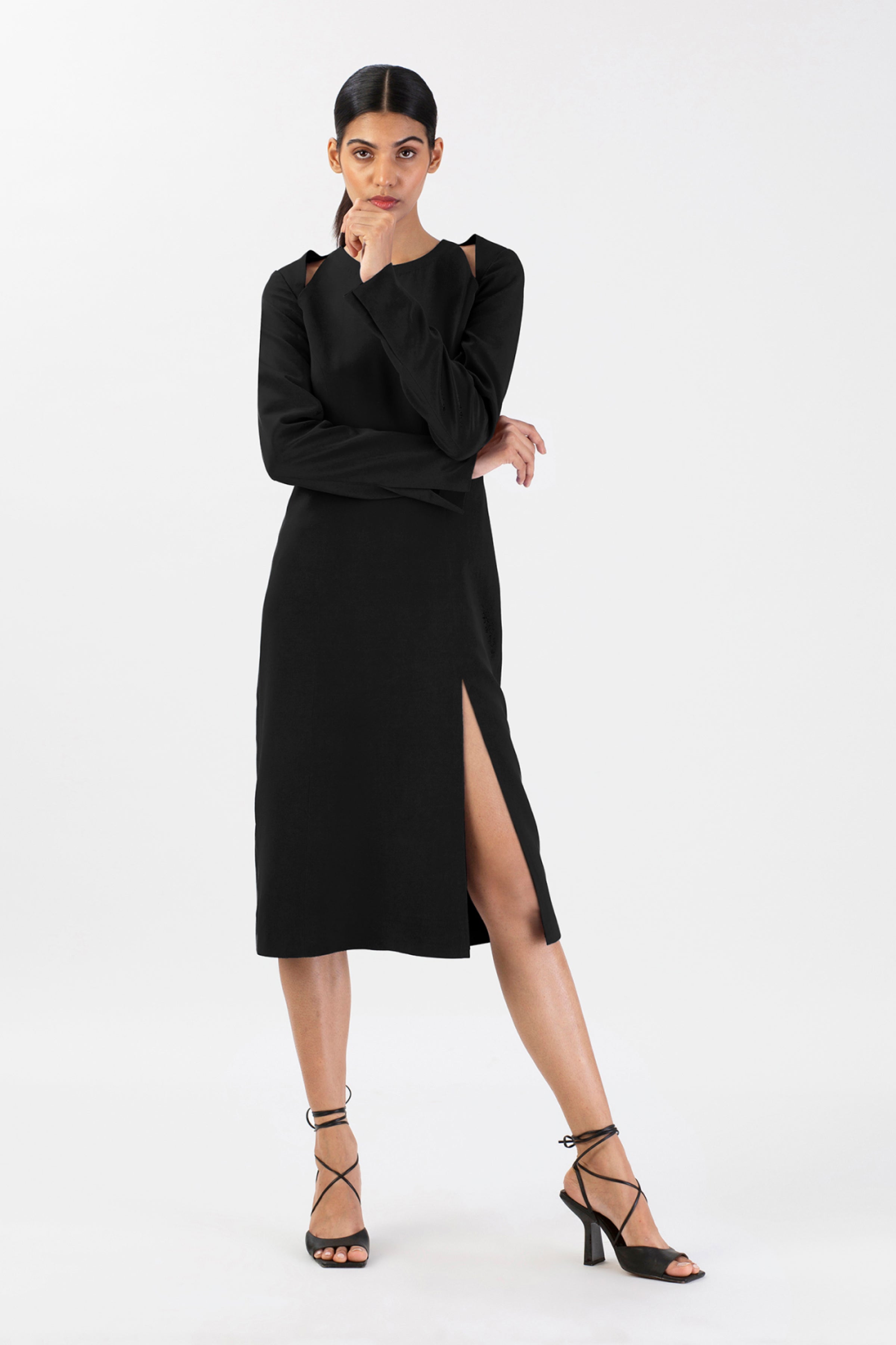 Zero Moon Cutout Dress