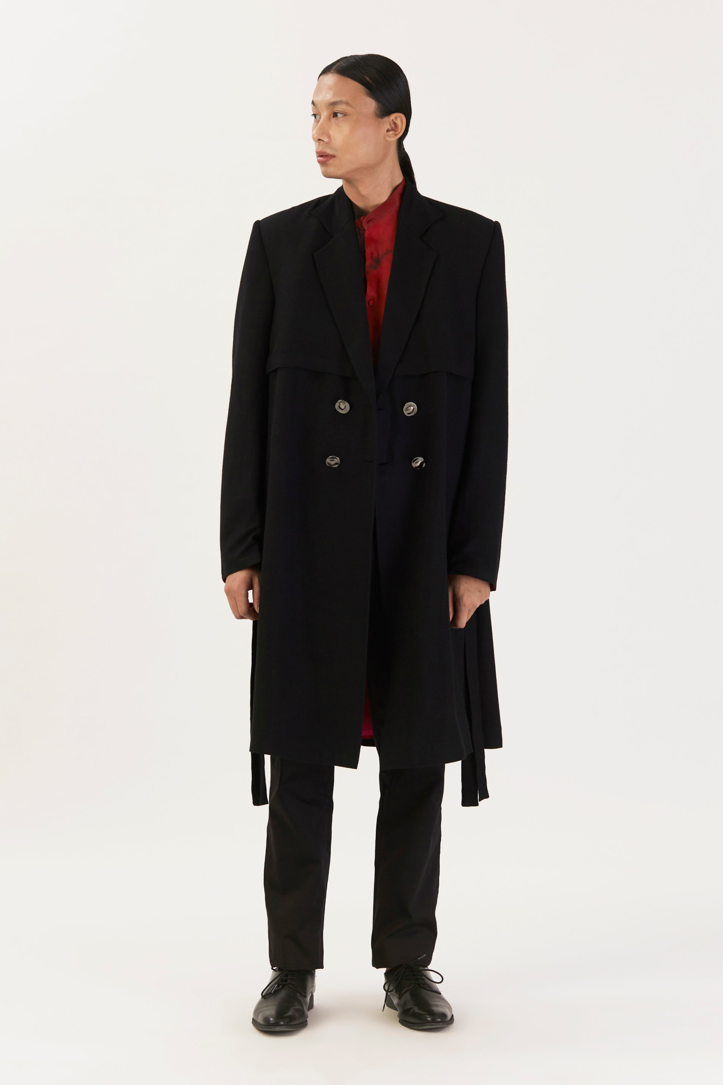 Zero Moon Pashmina Trench Coat