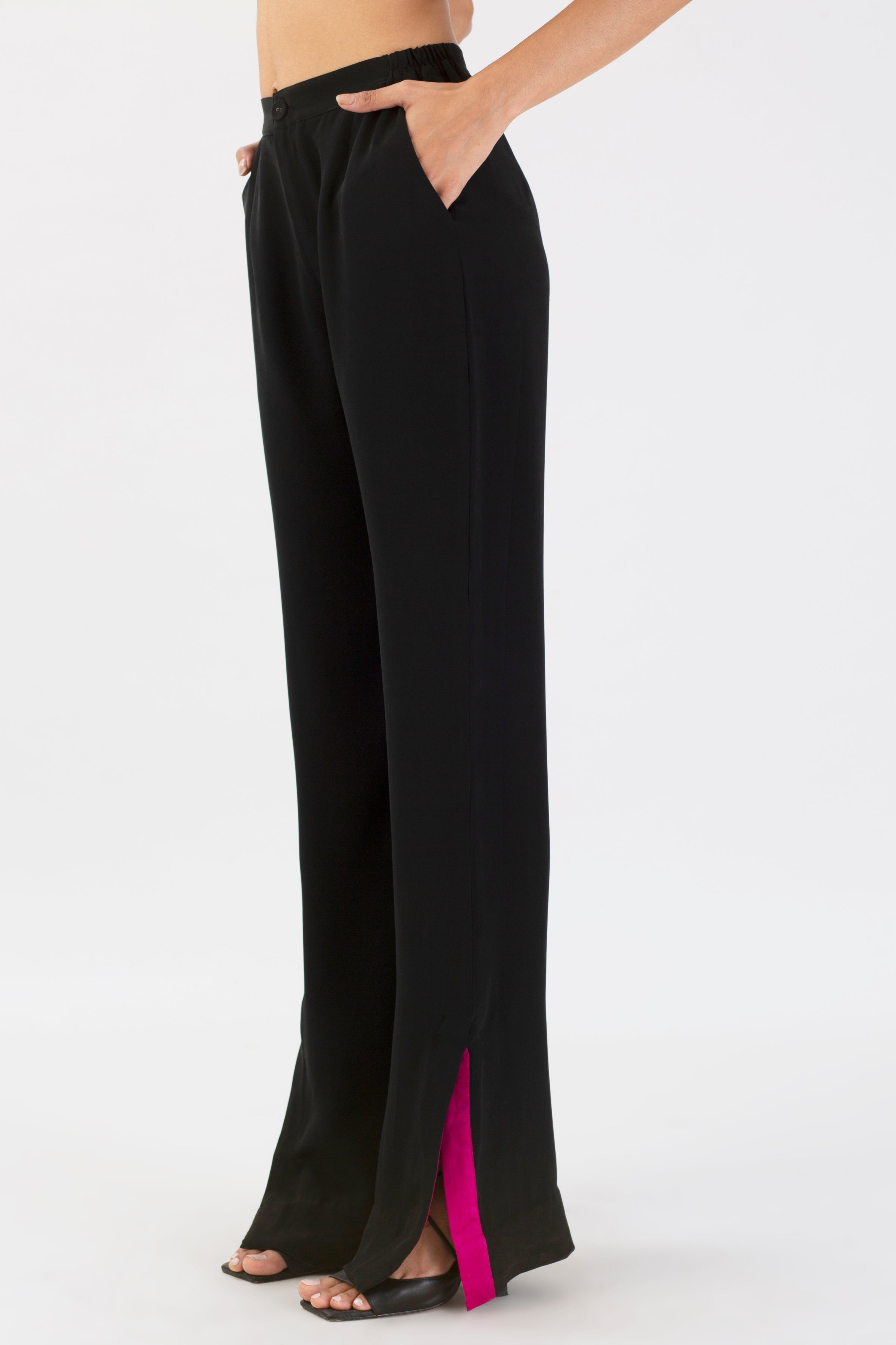 Zero Moon Silk Trousers