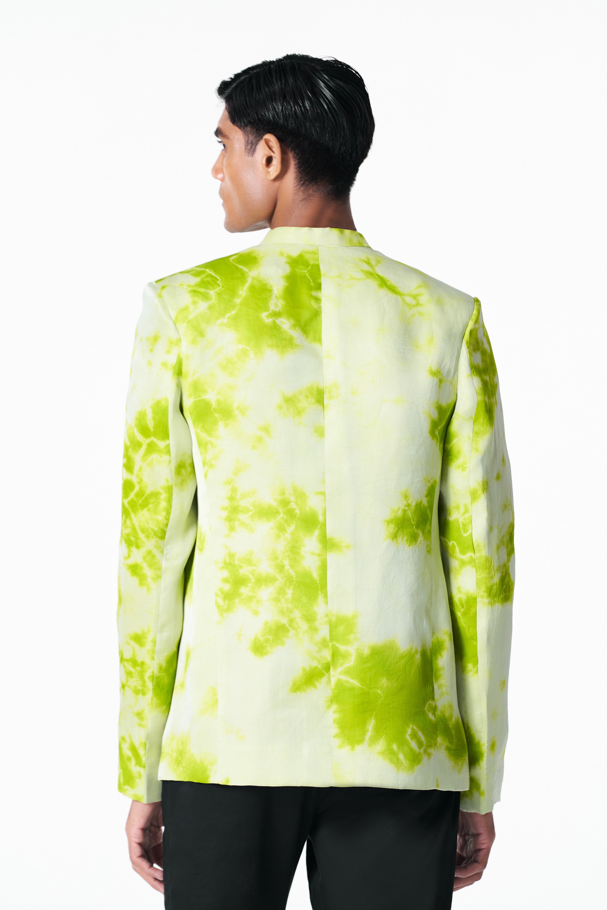 Chartreuse Dews Silk Jacket