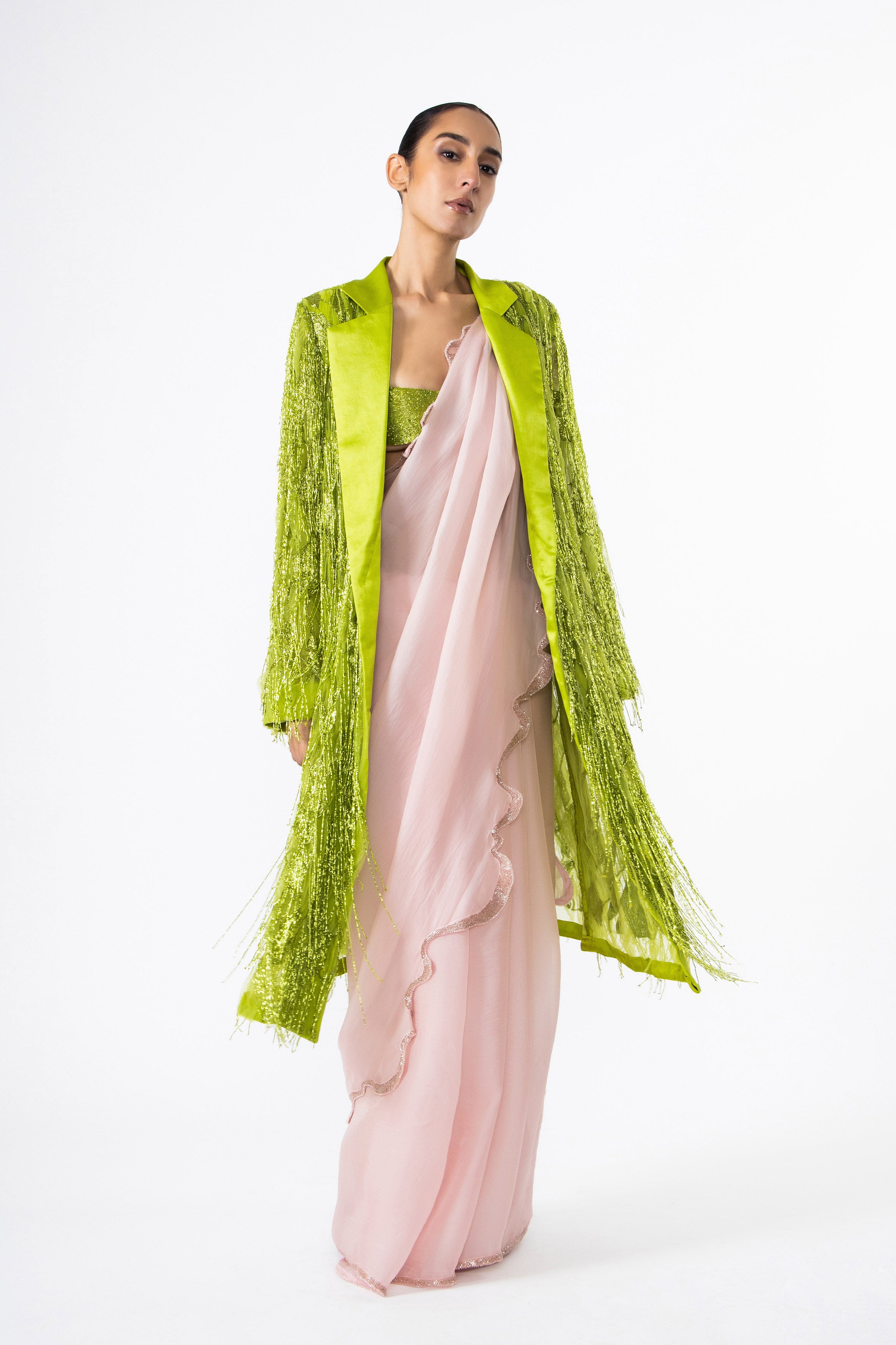 Chartreuse Maximalist Jacket