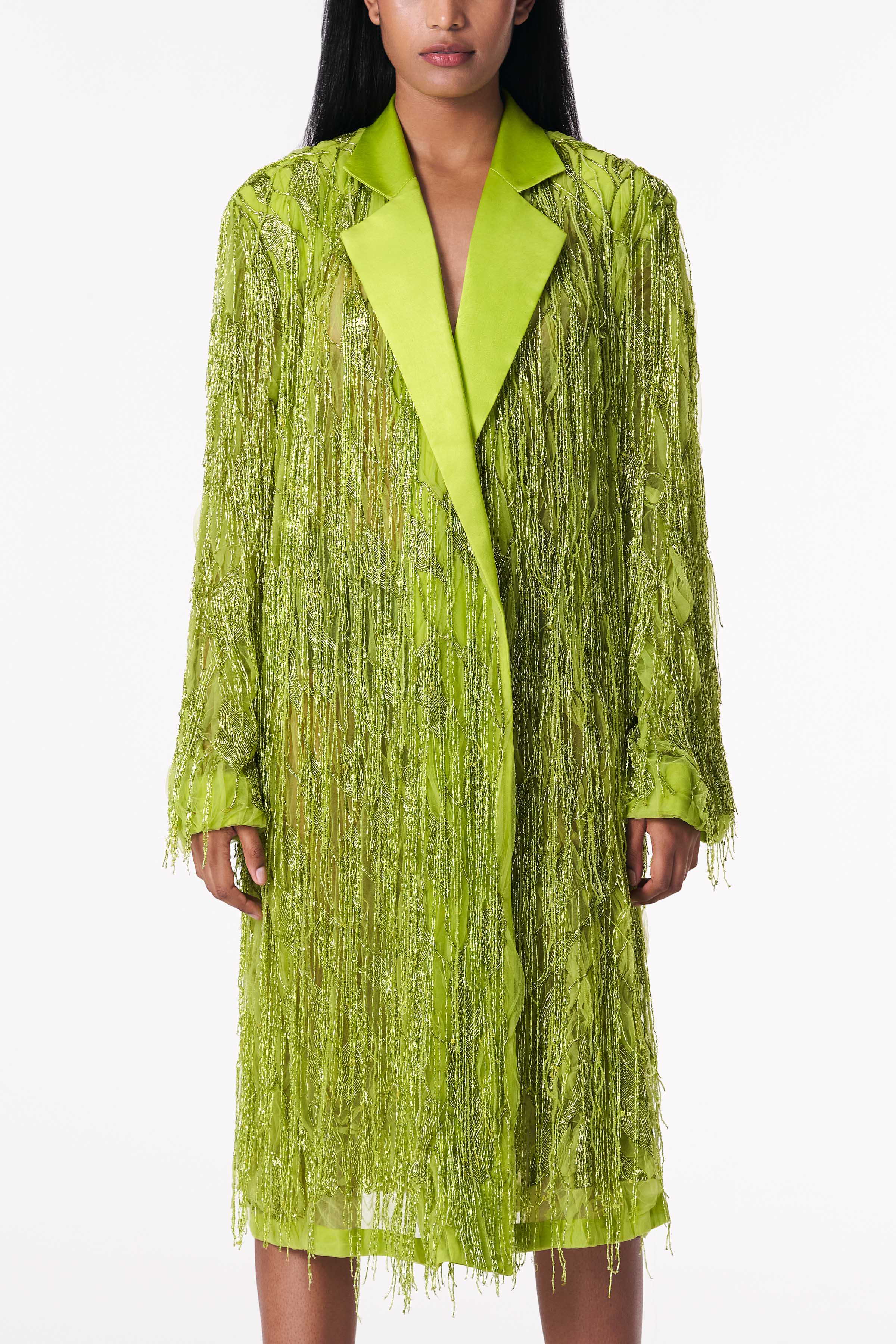 Chartreuse Maximalist Jacket