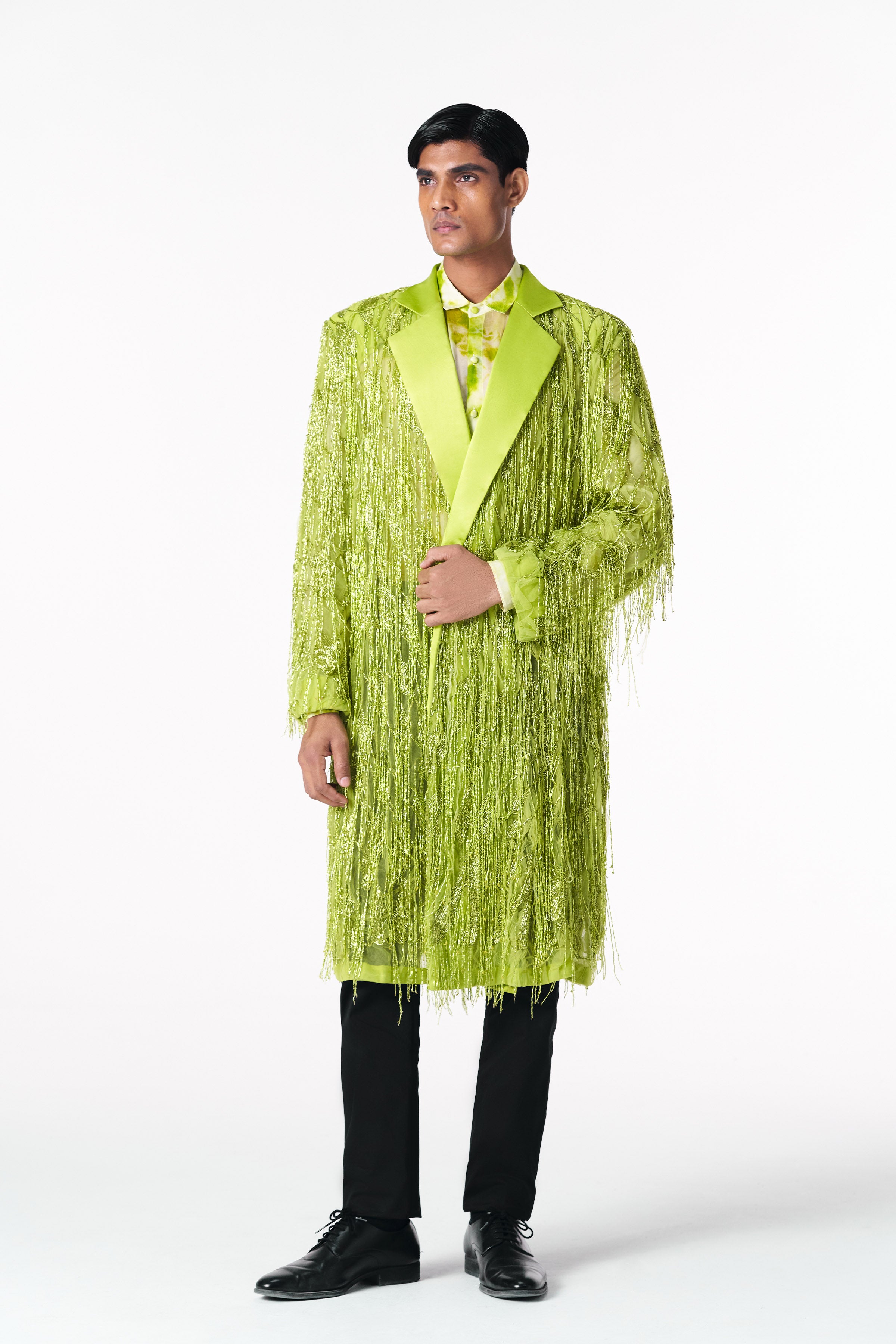 Chartreuse Maximalist Jacket